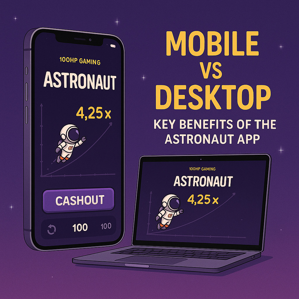 Astronaut App Mobile vs Desktop