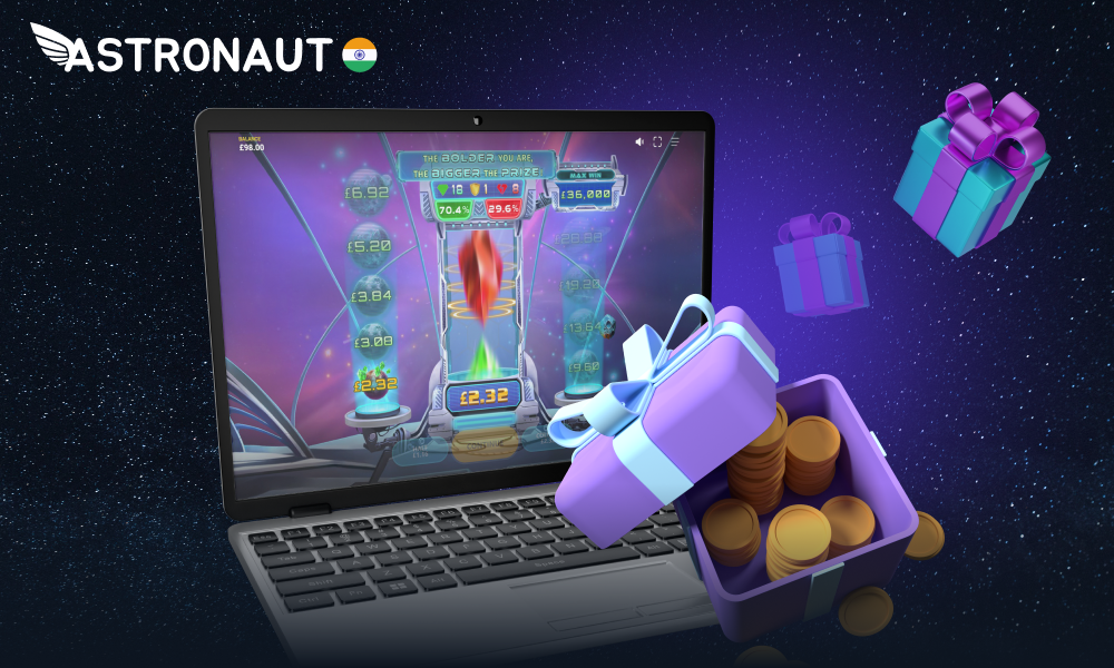 Bonuses in Astronaut game are real and have clear rules and conditions