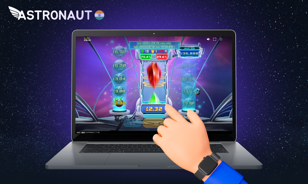 Astronaut Crash Game requires smart bets and fast decisions