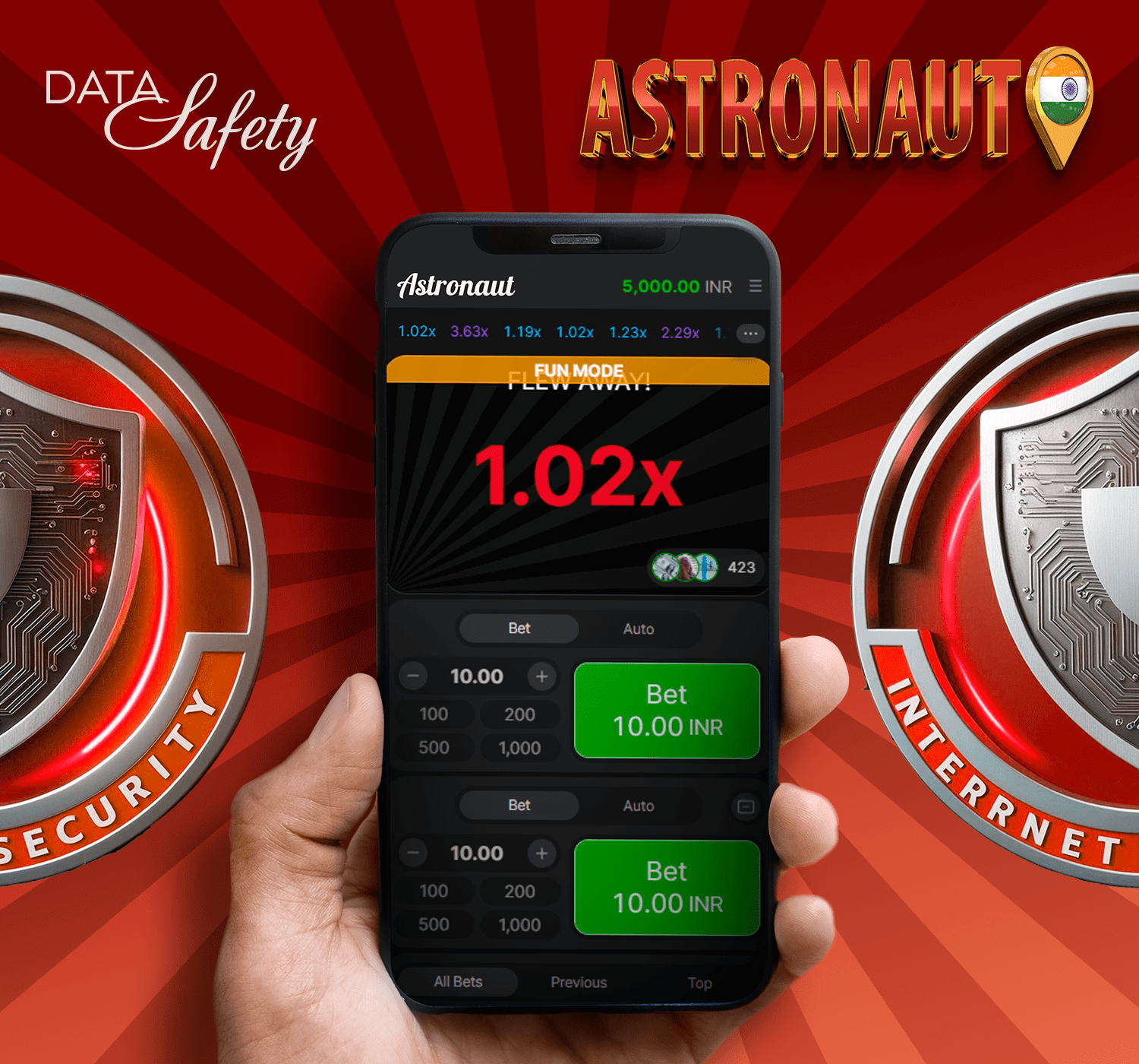 Astronaut App provides strong data protection