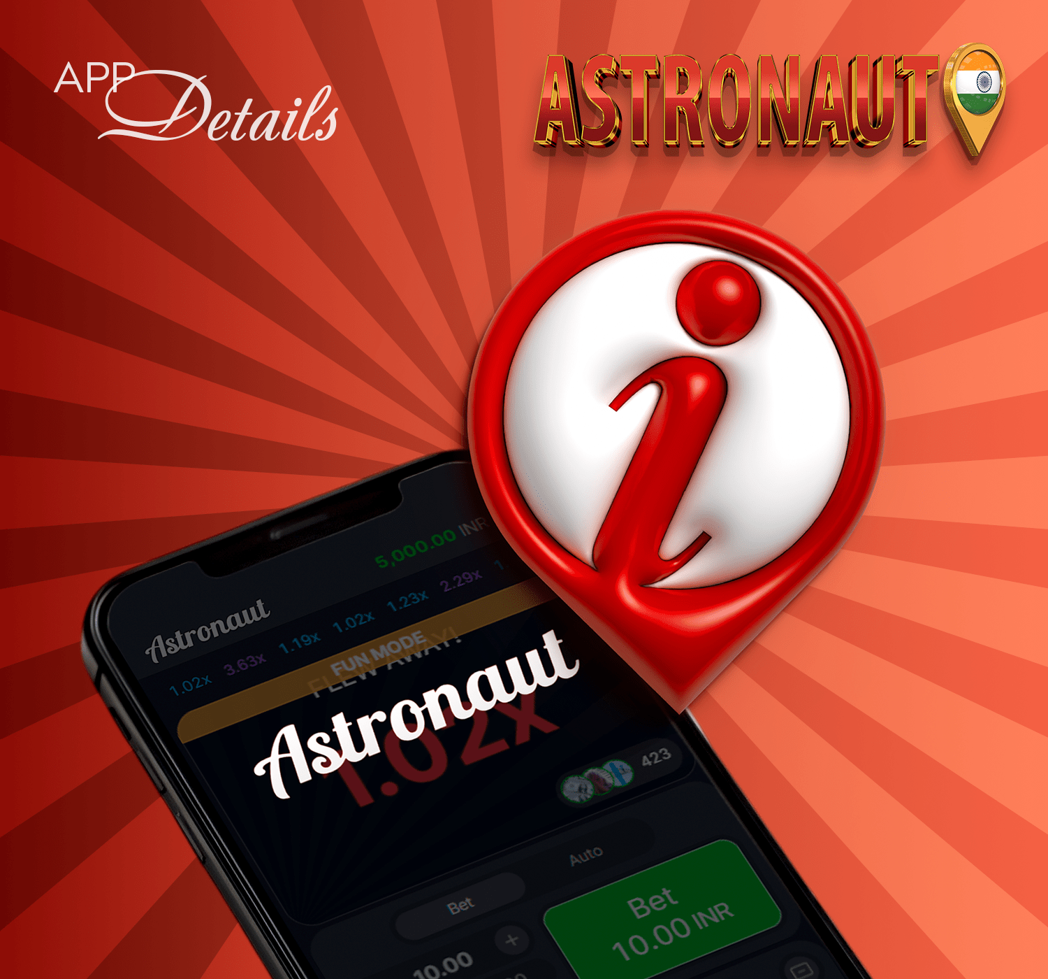 Check out the detailed features of the Astronaut game