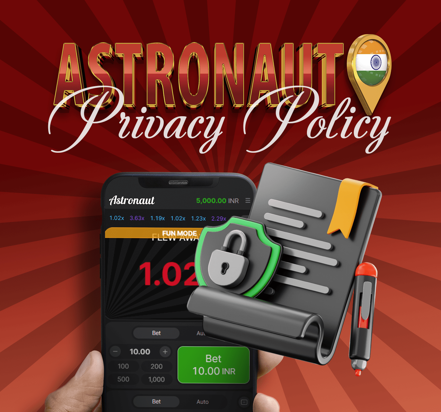 Learn how personal data is processed before playing Astronaut