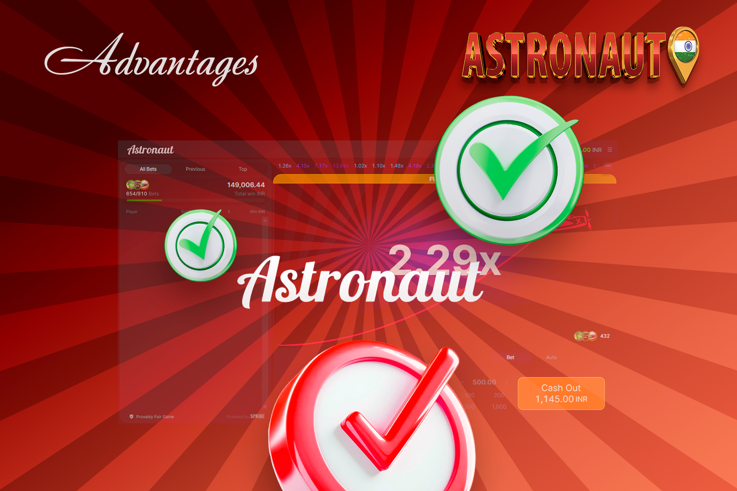 There are great Advantages of playing Astronaut