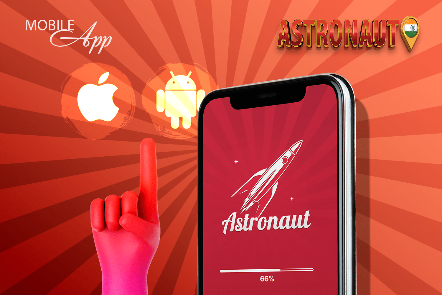 Play the Astronaut game on your mobile device